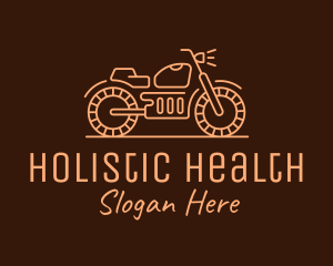 Cool Vintage Motorcycle Motorbike logo design