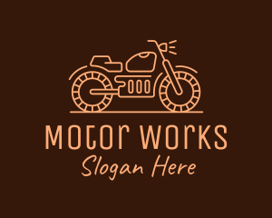 Cool Vintage Motorcycle Motorbike logo