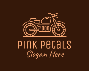 Cool Vintage Motorcycle Motorbike logo design