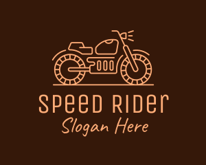 Cool Vintage Motorcycle Motorbike logo