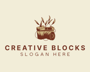 Vintage Camera Photography logo design