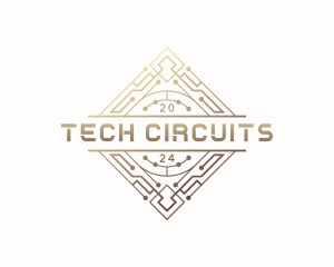 Cyber Tech Circuitry logo