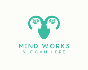 Heart Mind Therapy logo design