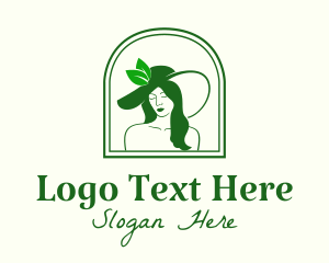 Green Nature Woman logo