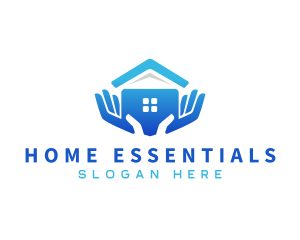 Home Shelter Hands logo design