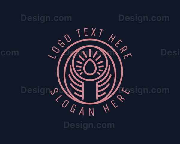 Decorative Candle Light Logo