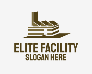 Industrial Factory Building  logo design