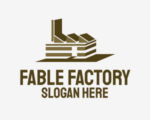 Industrial Factory Building  logo design