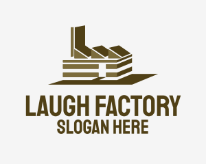 Industrial Factory Building  logo design