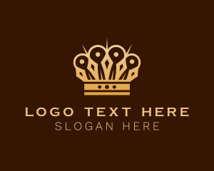 Luxury Royal Crown  Logo