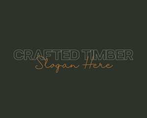 Vintage Overlap Brand logo design