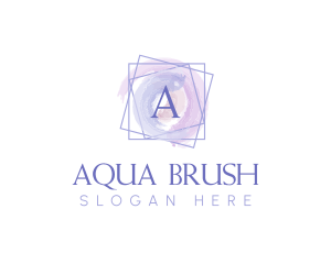 Boutique Beauty Watercolor logo design