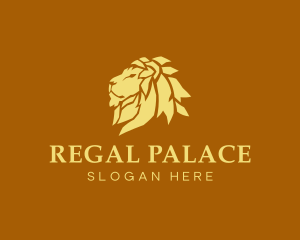 Regal Fierce Lion logo design