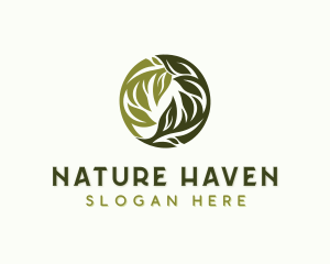 Natural Organic Garden logo design