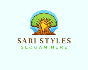 India Nature Tree logo
