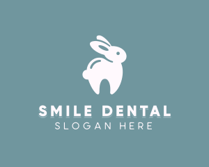 Bunny Rabbit Tooth logo design