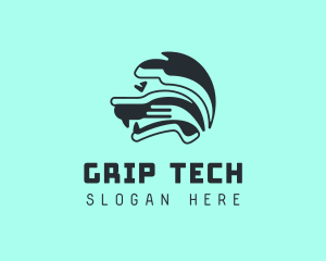 Tech Robot Creature logo design