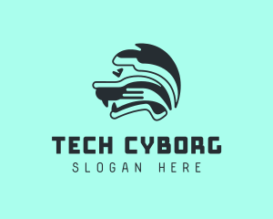 Tech Robot Creature logo design