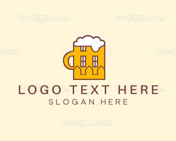 Home Beer Mug Logo