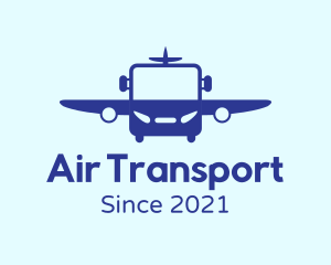 Blue Air Bus logo design