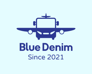 Blue Air Bus logo design