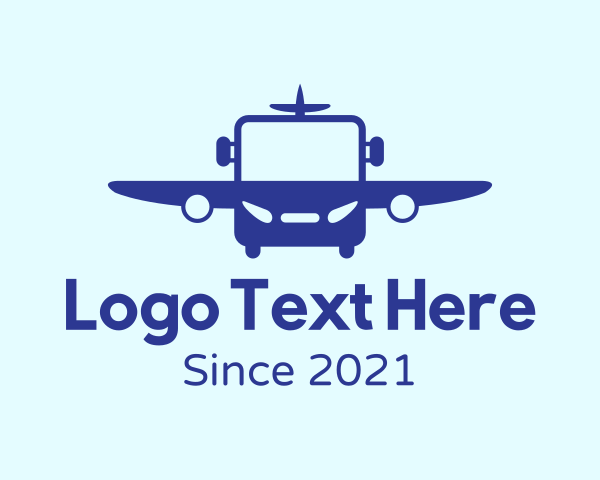 Commercial Plane logo example 2