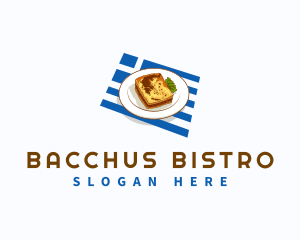 Greek Moussaka Cuisine logo