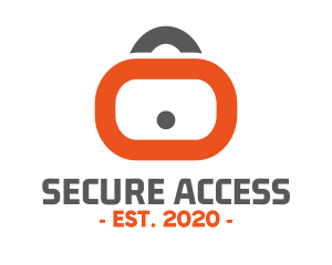 Secure Lock Application logo design