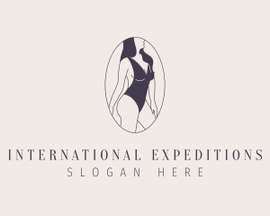 Sexy Woman Model Logo