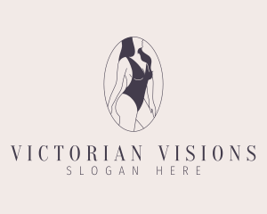 Sexy Woman Model Logo