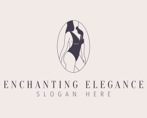 Sexy Woman Model logo design