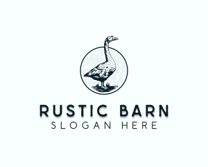 Duck Barn Animal logo