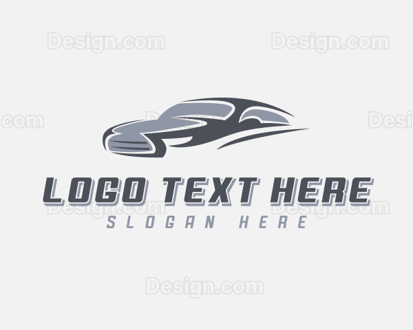 Automobile Sedan Detailing Logo