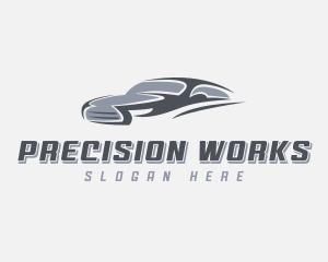 Automobile Sedan Detailing logo design