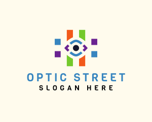 Eye Optical Clinic logo design