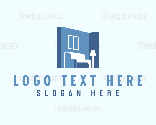 Sofa Furniture Decor Logo