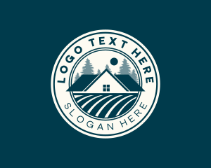 House Forest Landscape logo