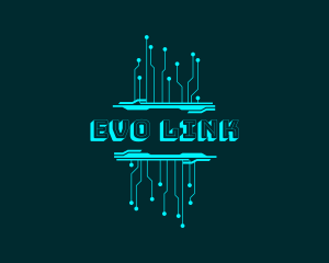 Electric Computer Circuit logo