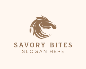 Stallion Horse Equestrian  logo