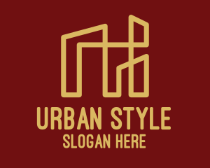 Urban City Monoline  logo design