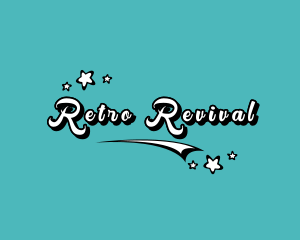 Creative Retro Star  logo design