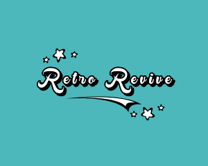 Creative Retro Star  logo design