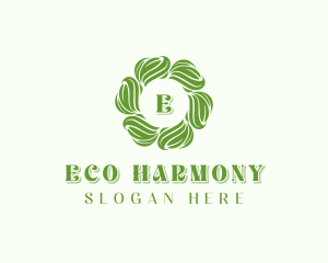 Eco Vegan Garden logo design