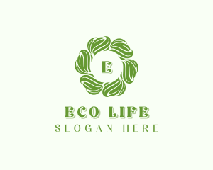 Eco Vegan Garden logo design