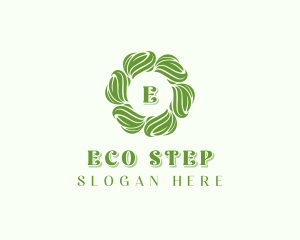 Eco Vegan Garden logo design