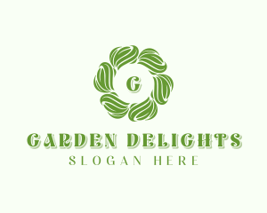 Eco Vegan Garden logo design