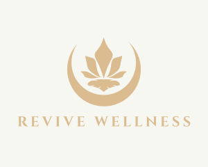 Lotus Moon Massage logo design