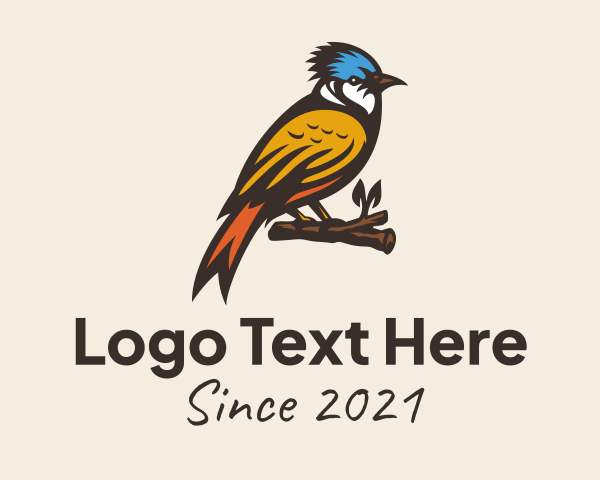 Wild Bird logo example 4