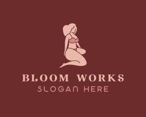 Woman Sexy Lingerie Logo