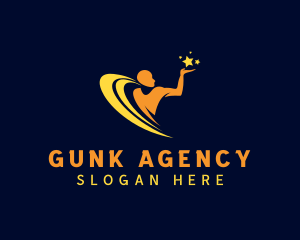 Human Resources Star Agency logo design